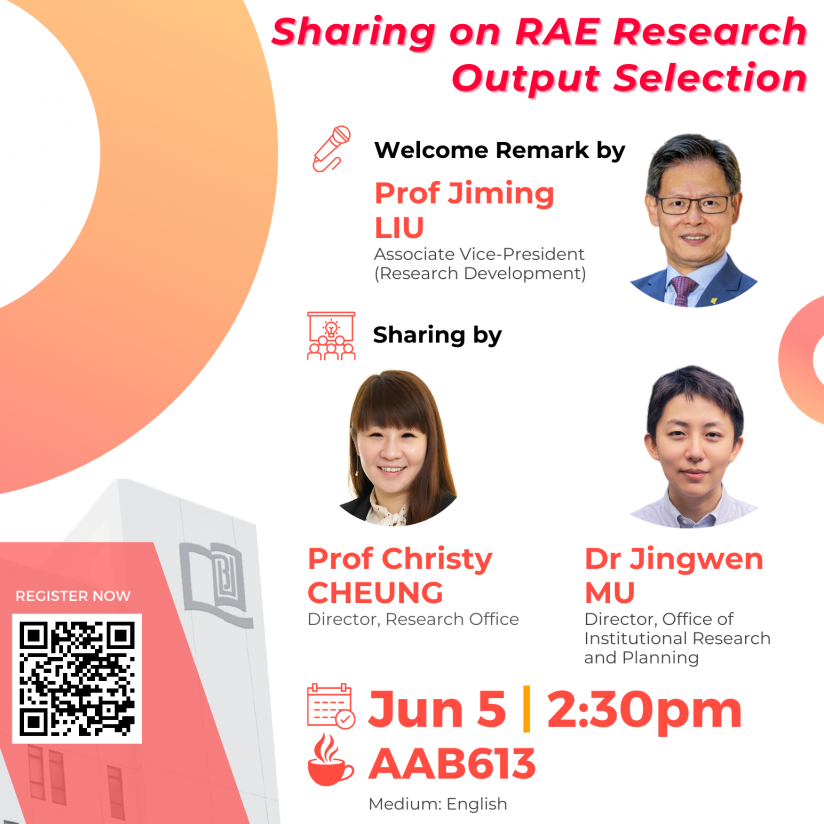 Research Mingle – Sharing on RAE Research Output Selection