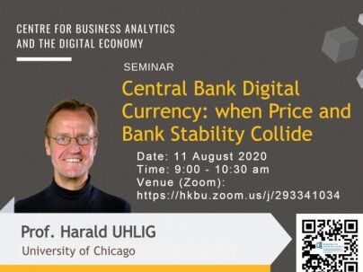 CBADE Seminar: Central Bank Digital Currency: when Price and Bank Stability Collide