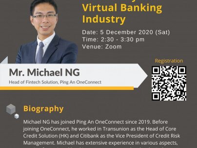 CCL Public Lecture: " Data analytics in Virtual Banking Industry"