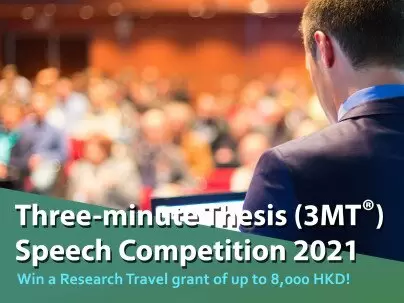 The Three-minute Thesis (3MT) Speech Competition 2021