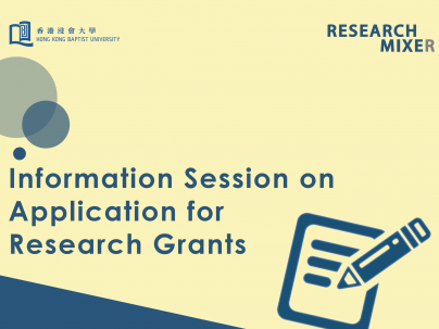 Research Mixer: Information Session on Application for Research Grants