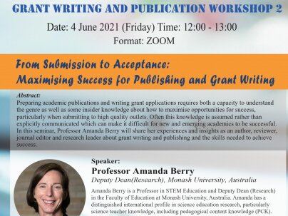 Grant Writing and Publication Workshop 2