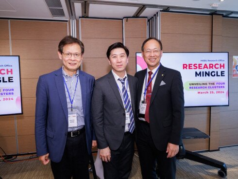 Unveiling the Four Research Clusters at “Research Mingle”